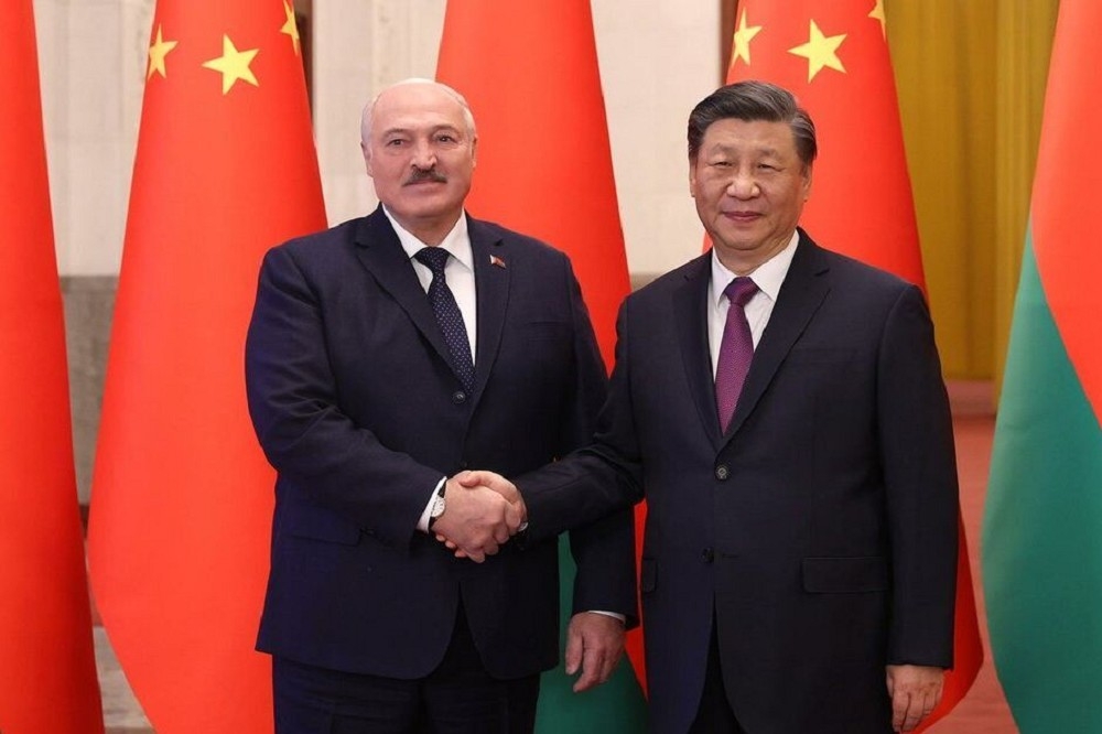 白俄羅斯總統盧卡申科（Aleksandr Lukashenko）2月28日至3月2日訪問中國，並與中國國家主席習近平舉行會談。（取自新華社）