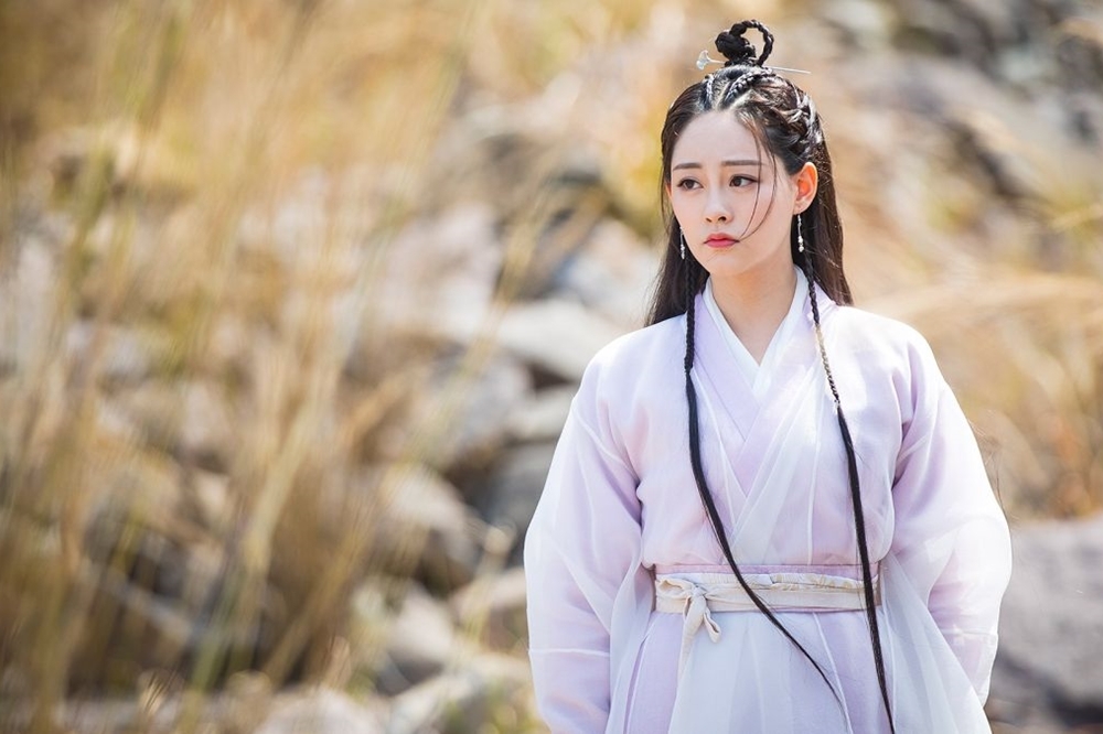 中國女星祝緒丹在2019年版《倚天屠龍記》中飾演周芷若（圖片取自網路）