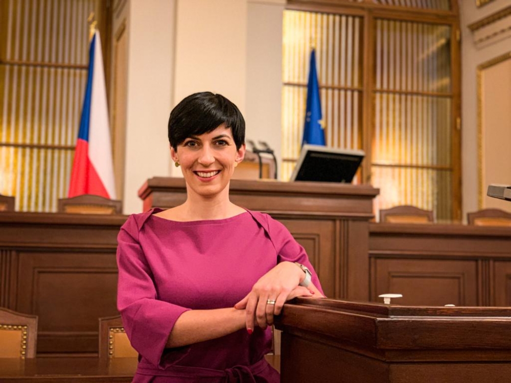 捷克眾議長艾達莫娃（Markéta Pekarová Adamová）訂於3月25日至29日率國會議員等共160餘人訪台，外交部表達誠摯歡迎。（取自Markéta Pekarová Adamová臉書）