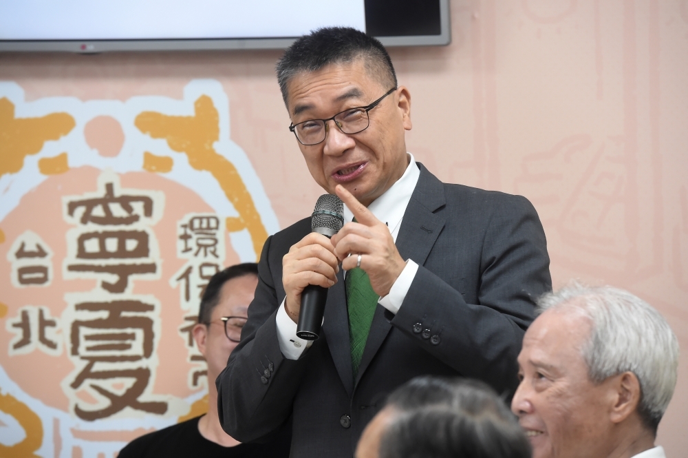 台北市議員洪健益今向媒體透露，徐國勇考慮台北第四選區及新北第五選區。但遭到徐國勇否認。（資料照片／張哲偉攝）