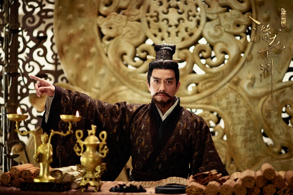 香港男星謝君豪在電視劇《三國機密之潛龍在淵》中飾演曹操（圖片取自網路）