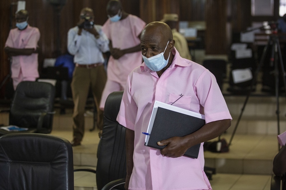 魯塞薩巴奇納2021年遭盧安達政府判刑25年，如今獲得減刑，近日將返回美國。（美聯社）