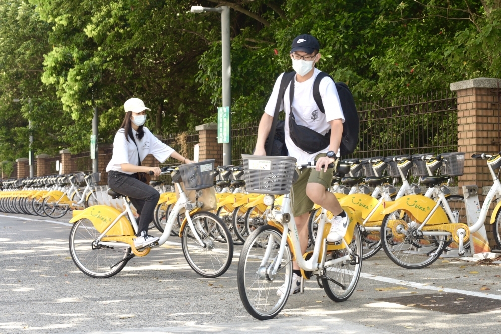 台北市長蔣萬安曾在選前提出恢復YouBike前半小時免費政見，提高公共運輸使用率並達節能減碳。（資料照片／張哲偉攝）