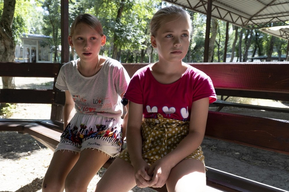 许多孩子在俄乌战争期间被迫离开家园，与家人分离。（美联社）(photo:UpMedia)
