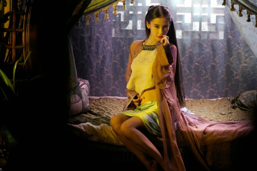中国女星Angelababy在电影《黄飞鸿之英雄有梦》中饰演青楼女子（图片取自网路）(photo:UpMedia)