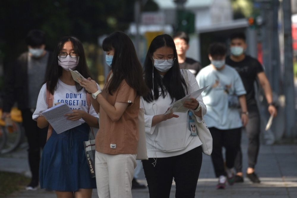 2023年四技二專暨二技統一入學測驗，將在4月29、30日登場。（資料照片／蔣銀珊攝）