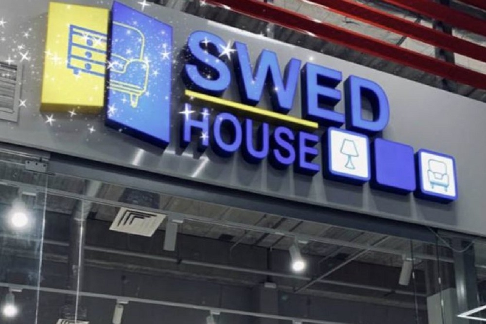 白俄羅斯品牌Swed House在莫斯科店面開幕，期望吃下IKEA撤出所留下的家居品牌市場。（取自@FridhKleberg推特）