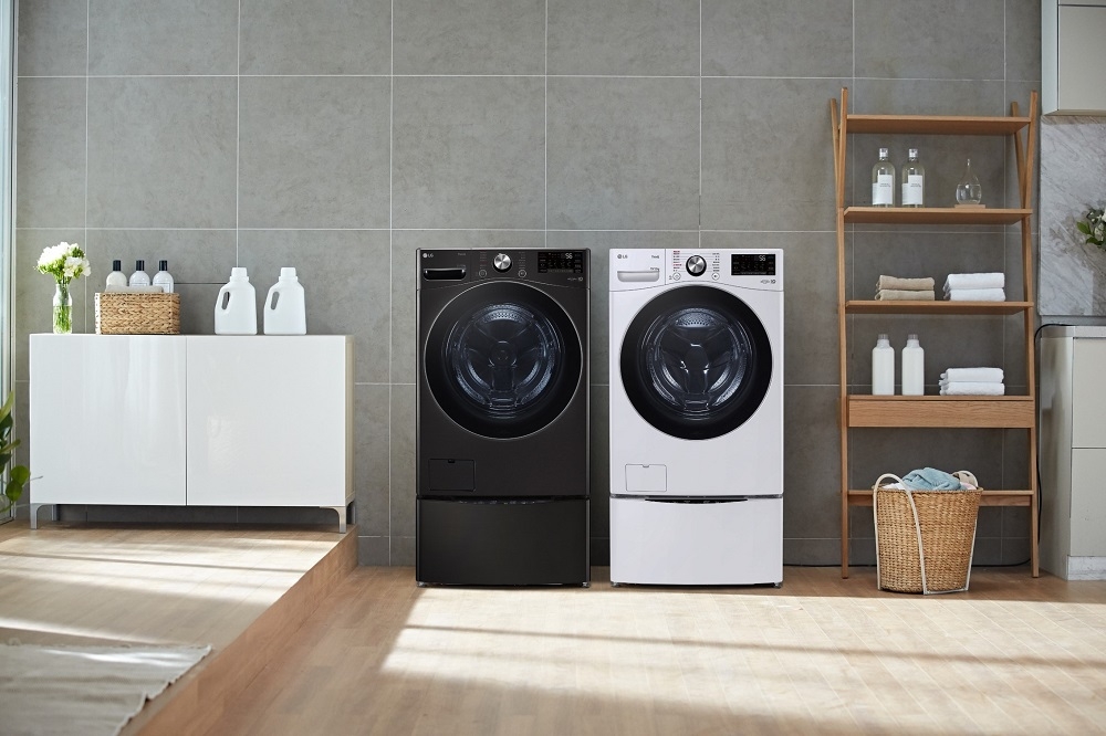 LG TWINWash雙能洗洗衣機結合AI人工智慧洗滌科技，用科技大數據保護您的寶貝衣物。(台灣LG電子提供)