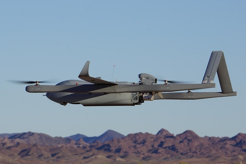 德事隆先前參與美國陸軍競標的「Mk.4.8 混合四邊形」無人機。（取自Textron）