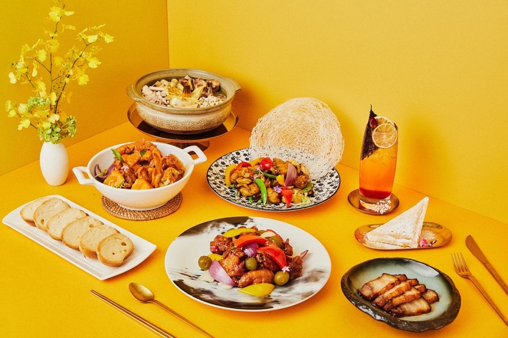臺北新板希爾頓酒店「青雅中餐廳」推出「春季饗宴」，即日起供應至6月30日止。（臺北新板希爾頓酒店提供）