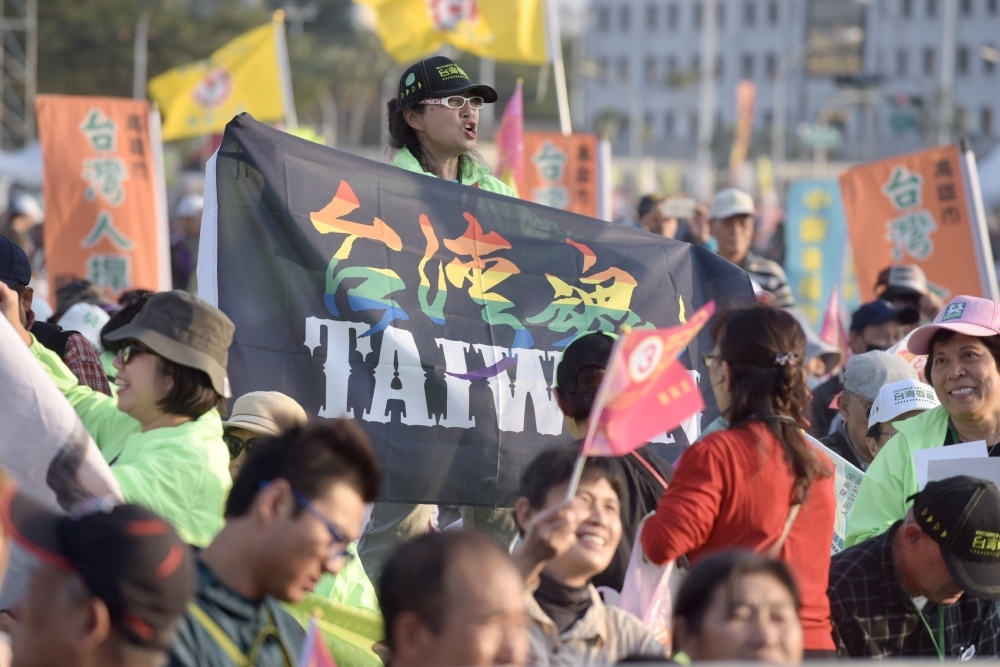 台灣需要的是，努力在維持現狀的架構下尋找國家生存的方式。（攝影：張哲偉）