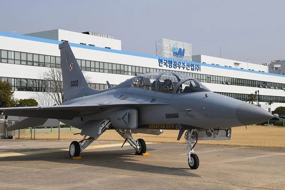 波蘭採購的FA-50機隊的前12架FA-50GF，首架將於近期交機。（取自KAI）