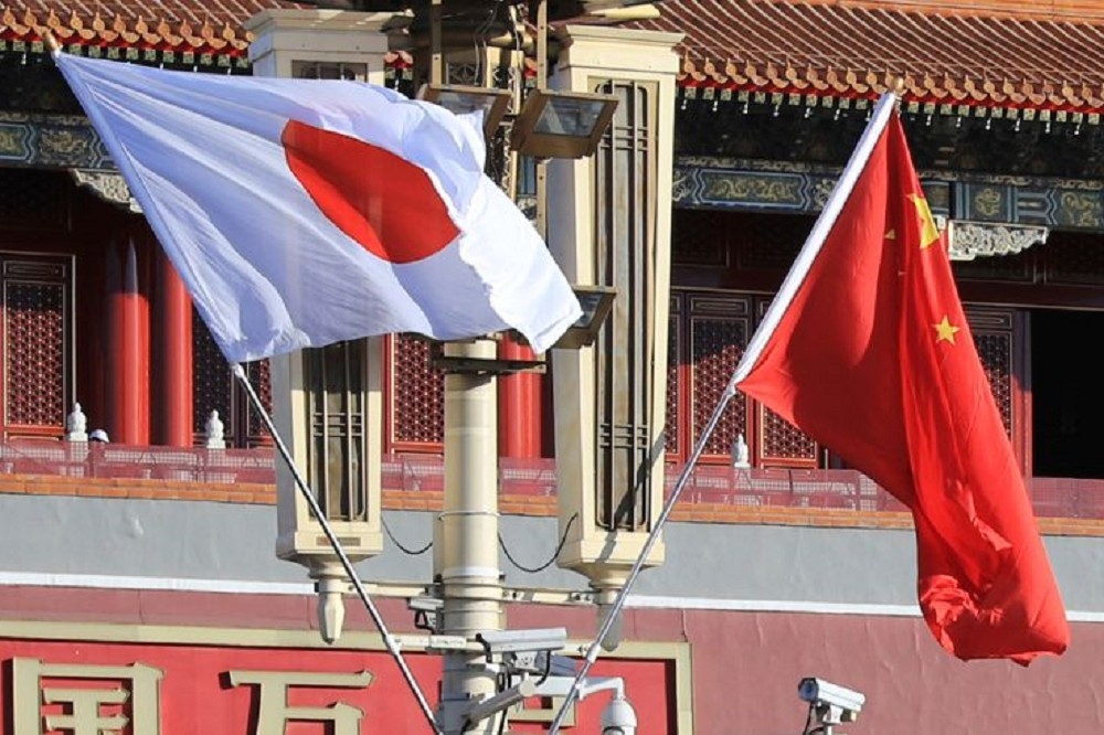 日本共同社民調顯示，有89%日本民眾擔憂中國可能武力犯台。（美聯社）