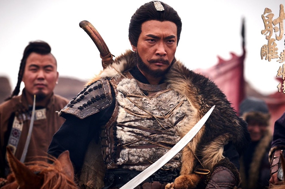 新加坡男星鄭斌輝在2017年電視劇《射鵰英雄傳》中飾演成吉思汗（圖片取自網路）