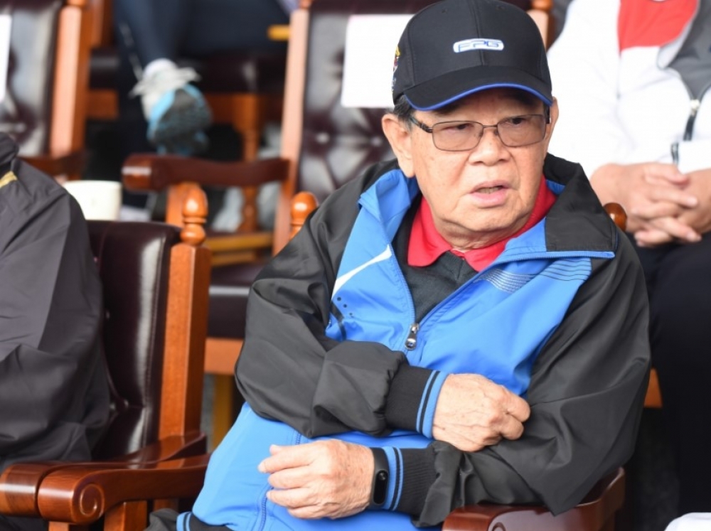 台塑最高顧問李志村於21日辭世，享壽88歲。圖為 2016年李志村參加台塑運動會。（資料照片／葉信菉攝）