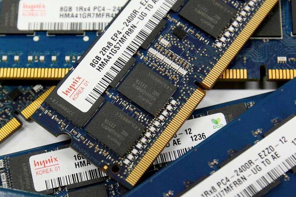 中國宣布禁止國內企業採購美光的記憶體晶片。（美聯社）