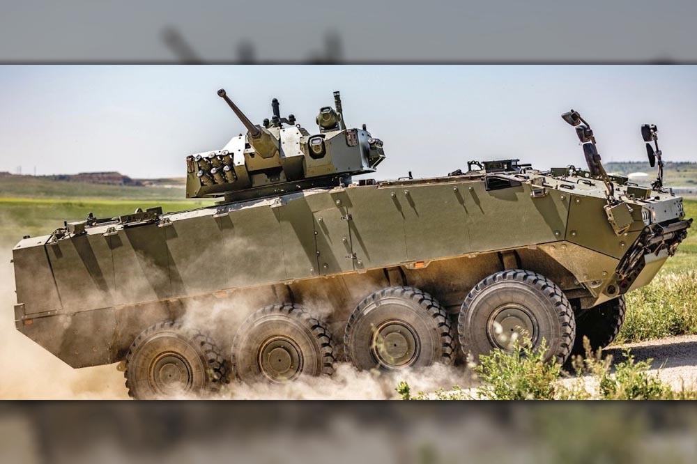 西班牙陸軍已選擇Guardian 30砲塔，作為新一代Dragon八輪甲車的IFV版本火力來源。（取自Escribano）