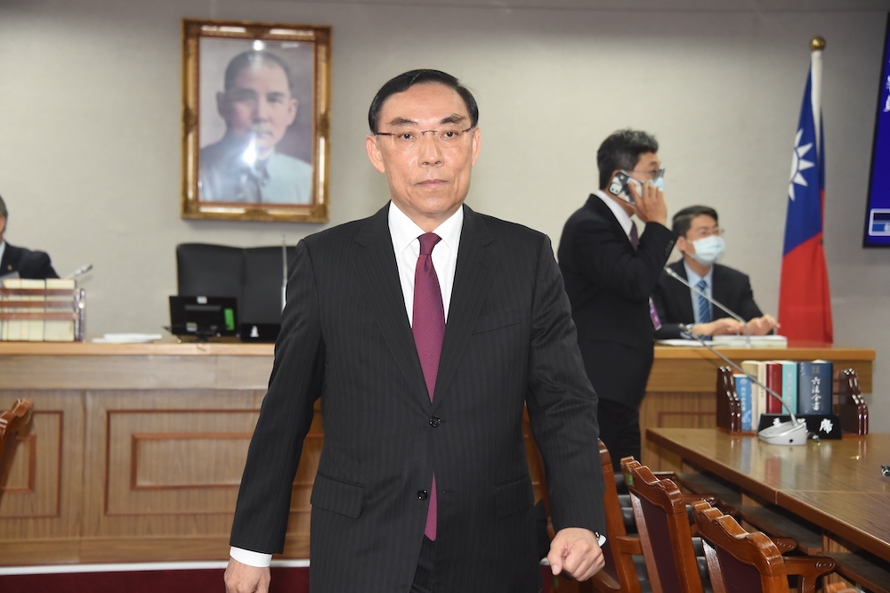 法務部長蔡清祥昨備詢時表示，其實曾國緯被通緝4次。（資料照片／張哲偉）