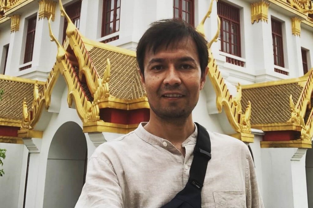 新疆維吾爾族學生阿布都雷赫曼10日從南韓抵達香港後失聯迄今。（圖取自instagram.com/abduwali9）
