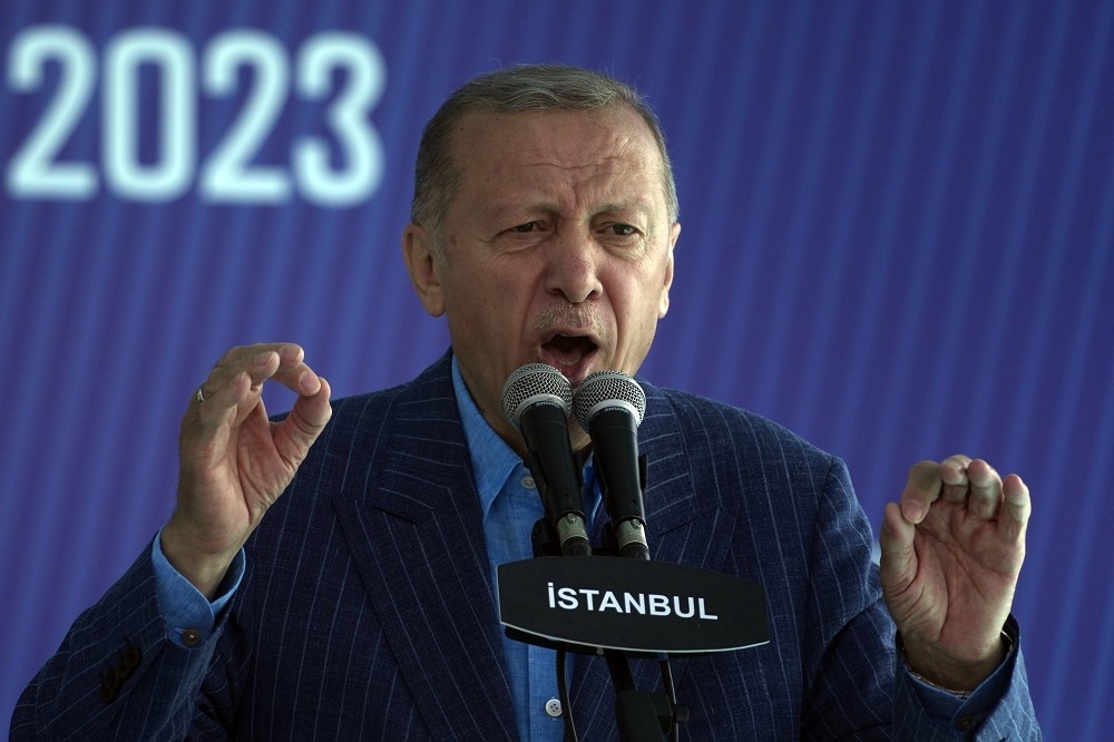 土耳其現任總統艾爾段可能會將其統治延長至第三個10年。（美聯社）