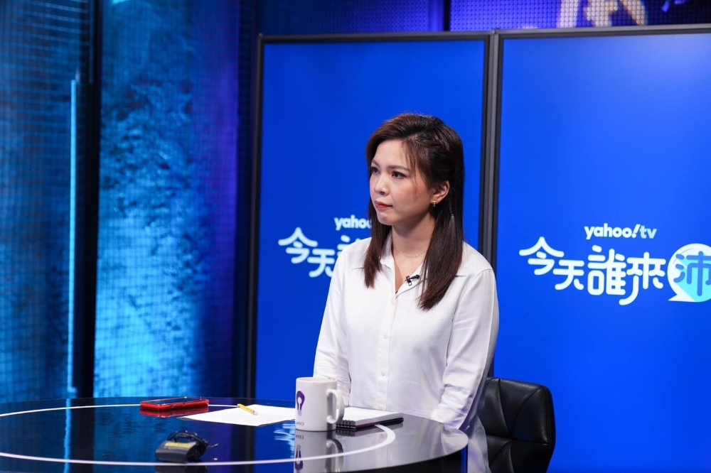 國民黨市議員鍾沛君8日在臉書怒控，名嘴朱學恒2022年間在餐敘中強行對她摟抱、親吻。（取自鍾沛君臉書）