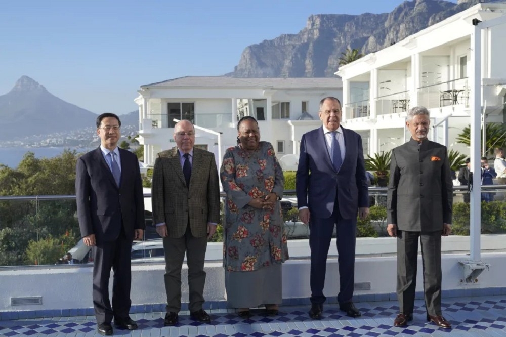 金磚5國外長6月初在南非開普敦舉行會議。（美聯社）