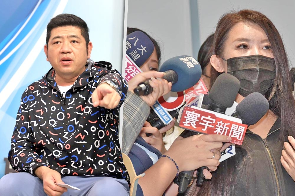小红老师（右）控艺人NONO（左）性骚，更加码爆料有多名被害女子遭性侵、骚扰。（合成照片／杨约翰、张家维摄）(photo:UpMedia)