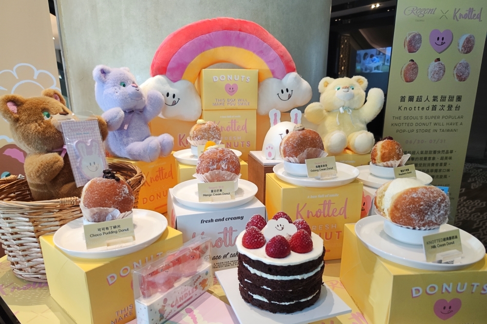 首爾超人氣甜甜圈「Knotted」來台灣了（林冠伶攝）