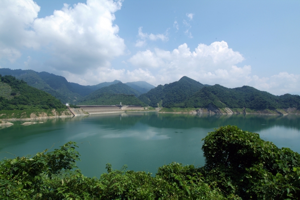位於南台灣的曾文水庫，目前蓄水率低於12%。（取自經濟部水利署南區水資源局旅遊資訊網）
