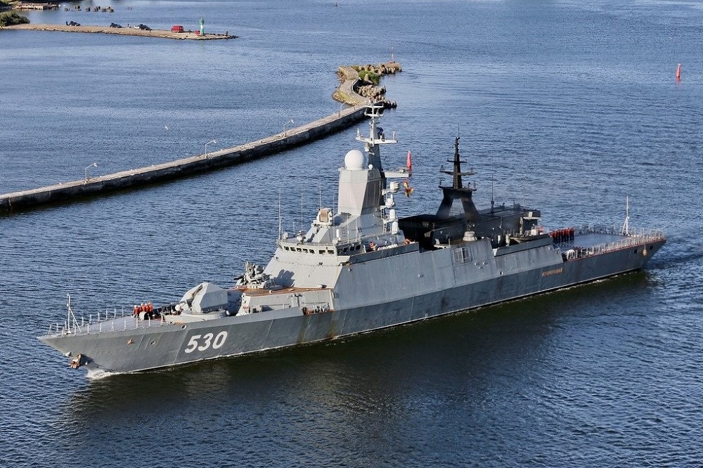 俄國海軍Project 20386計劃終止，北方與阿穆爾造船廠將繼續建造Project 20380與20385設計巡邏艦。圖為Project 20380計劃首艦「守衛號」。（取自俄羅斯國防部）