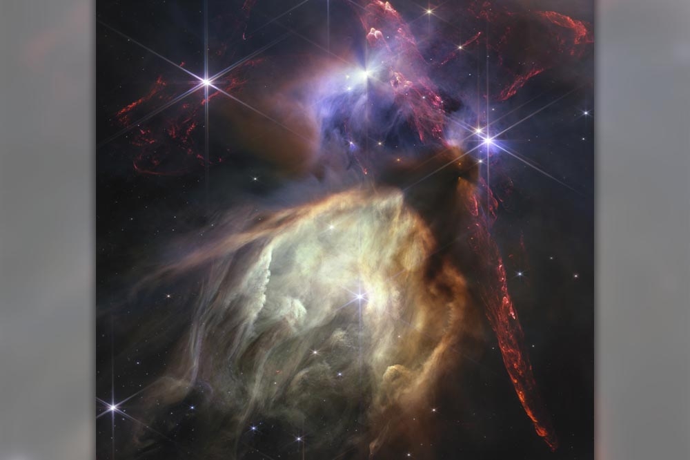 NASA發布韋伯太空望遠鏡新照片，見證恆星形成的初始階段。（取自NASA官網）