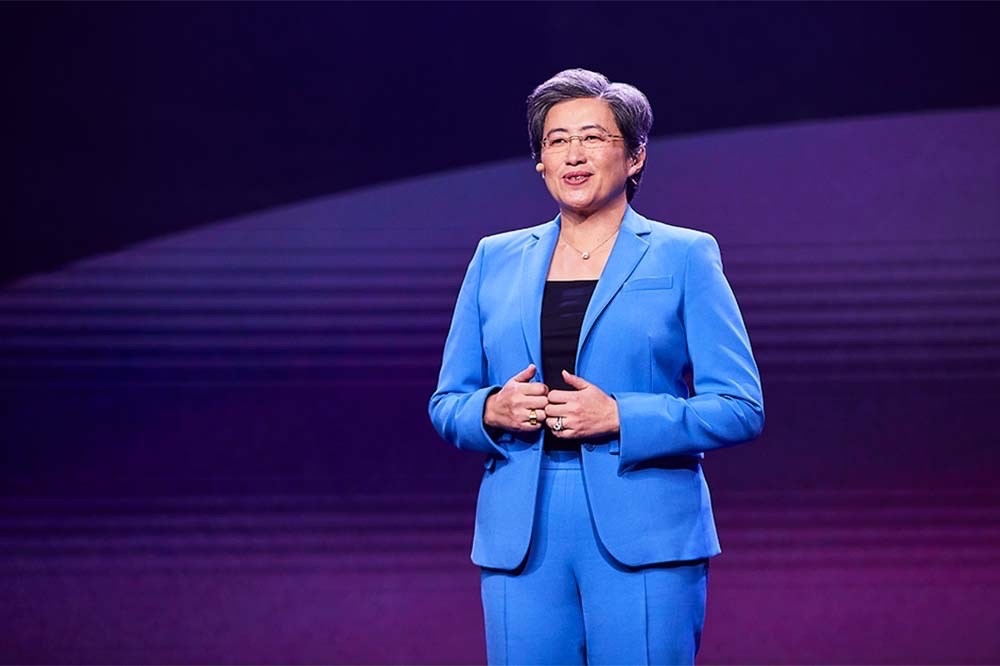 晶片大廠超微（AMD）執行長蘇姿丰今天下午抵台，傳出將拜訪多家台灣供應鏈，也讓多檔AI概念股搶翻。（取自AMD臉書）