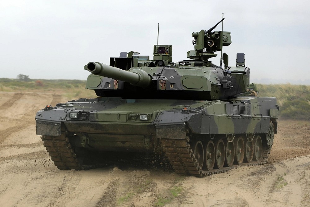 立陶宛決定採用德製豹2主戰車，但版本、數量都尚未確定。圖為最先進的豹2A8主戰車。（取自KMW）