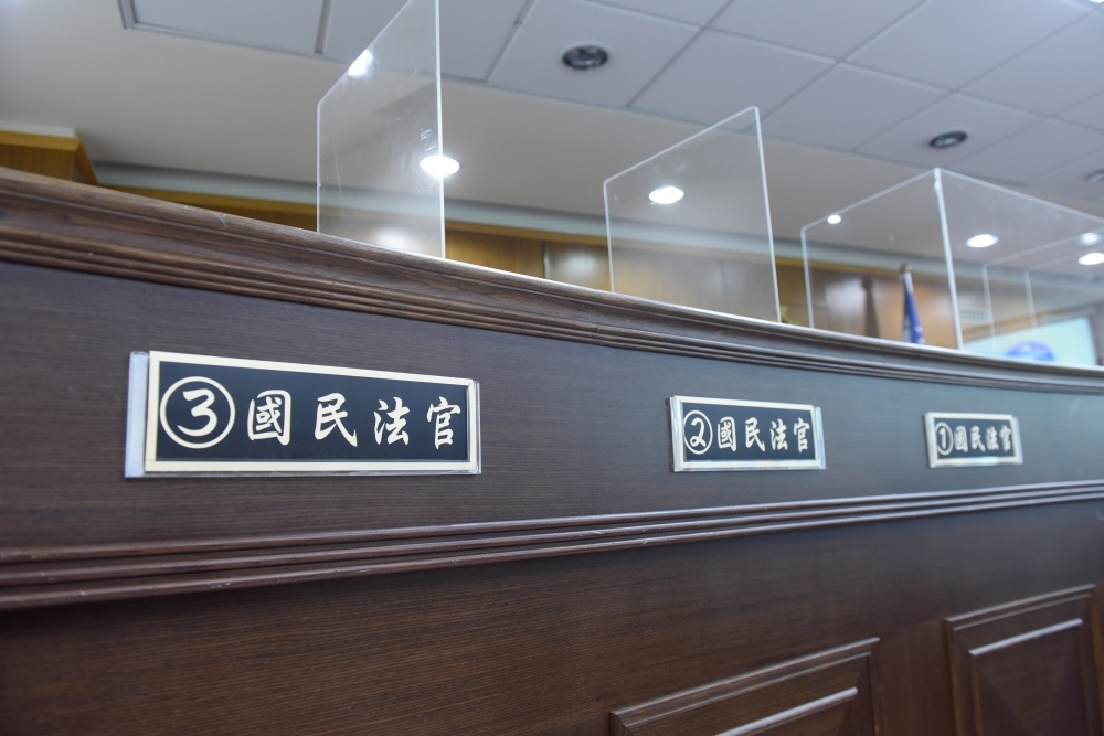台北地院審理酒駕撞死單親爸一案，由國民法官與職業法官一同審議。（資料照片／張哲偉攝）