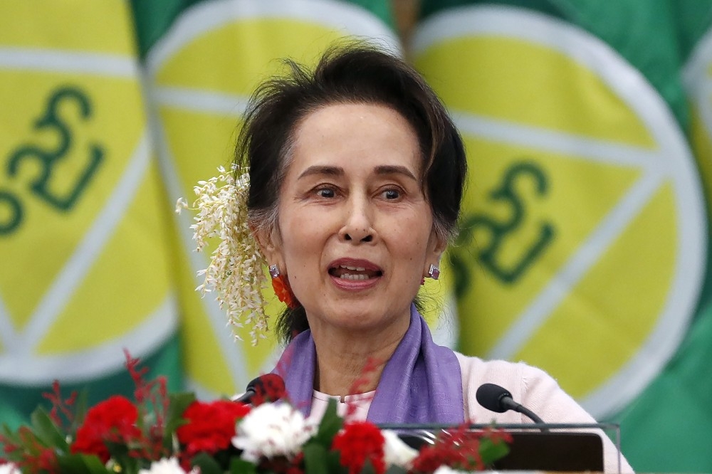 緬甸軍政府特赦7千多名受刑人，包含翁山蘇姬。（美聯社）