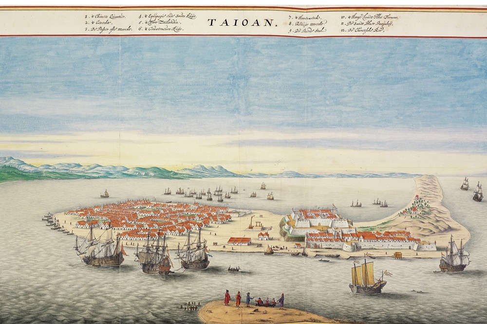 1662年起取代荷蘭東印度公司治理大員港市的鄭氏集團，在面對近代早期的廣闊貿易網絡，仍必須透過政治上的安排進行。（維基百科）