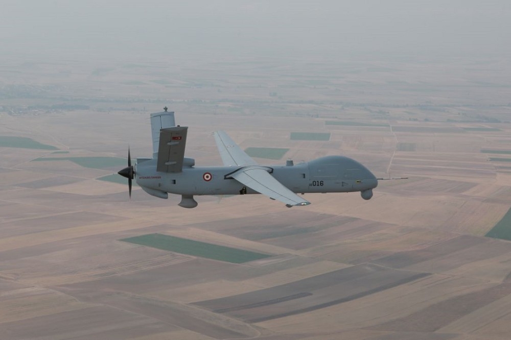 土耳其研製的「安卡」無人機，具有長時間滯空能力，對於國土破碎的印尼而言有極大助益。（取自TAI集團網站）