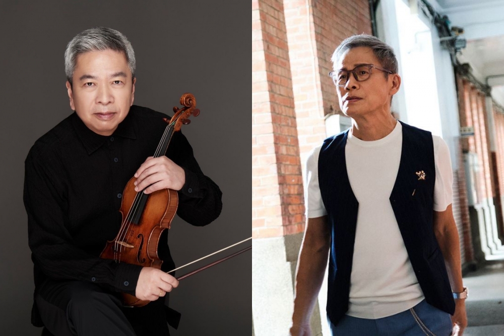 國際知名小提琴家胡乃元、台灣著名歌手羅大佑。（取自屏東縣政府官網）