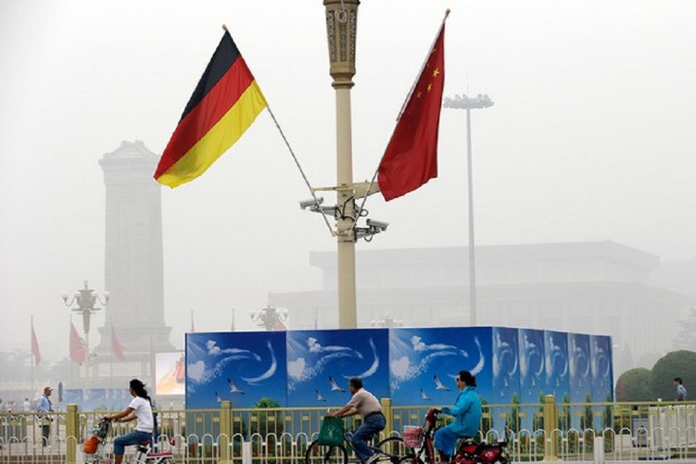 中國近年來取得德國技術許可的數量大增，引來德國懷疑。圖為北京天安門廣場。（資料照／美聯社）