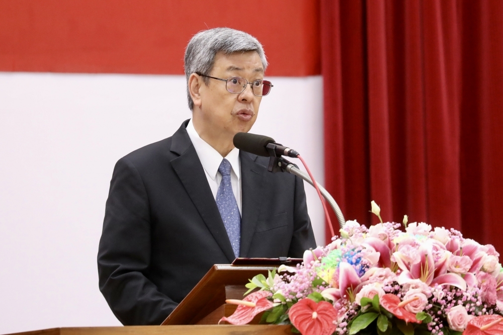 行政院明天將召開記者會，由陳建仁對外說明中央政府總預算。（資料照片／王侑聖攝）