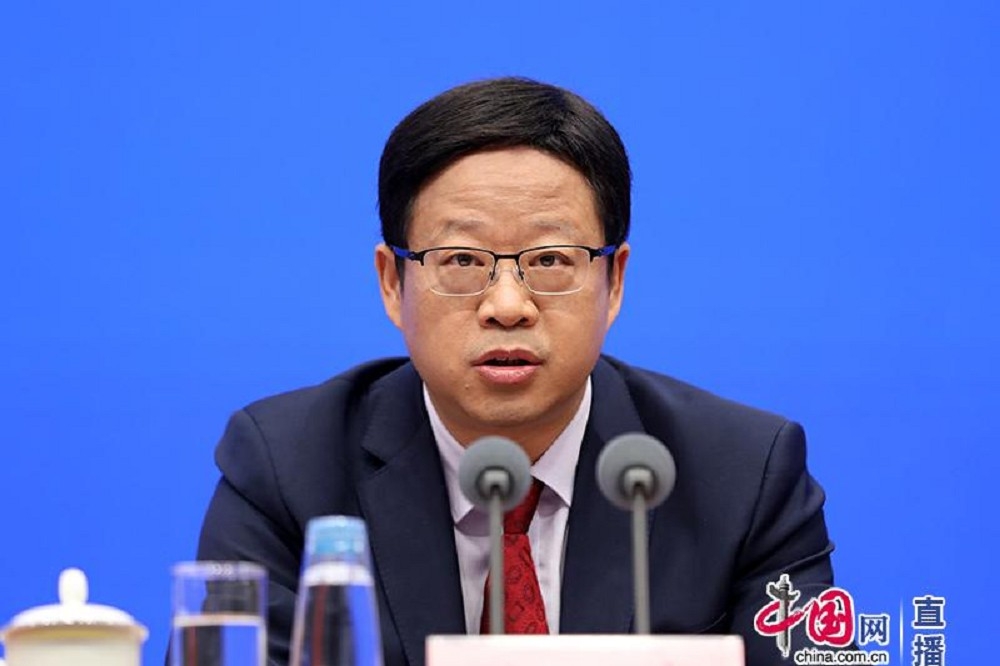 中國發改委副主任叢亮表示，希望高鐵過台海能早日實現。（取自中國發改委官網）