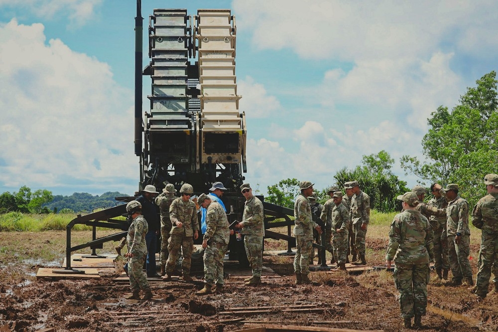 去年6月「勇敢之盾22」演習期間，進駐帛琉讀美軍愛國者防空飛彈系統。（取自DVIDS）