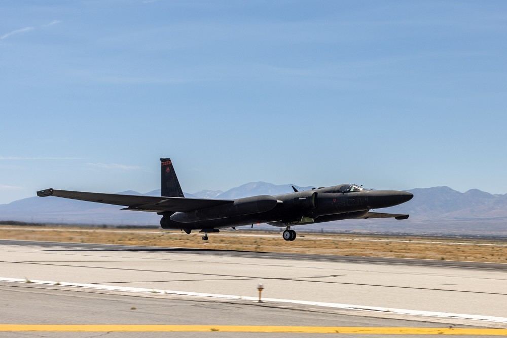 完成航電系統更新的U-2「蛟龍夫人」高空偵察機，由洛馬臭鼬工廠與美國空軍合作完成首次飛行測試。（取自洛馬公司網站）