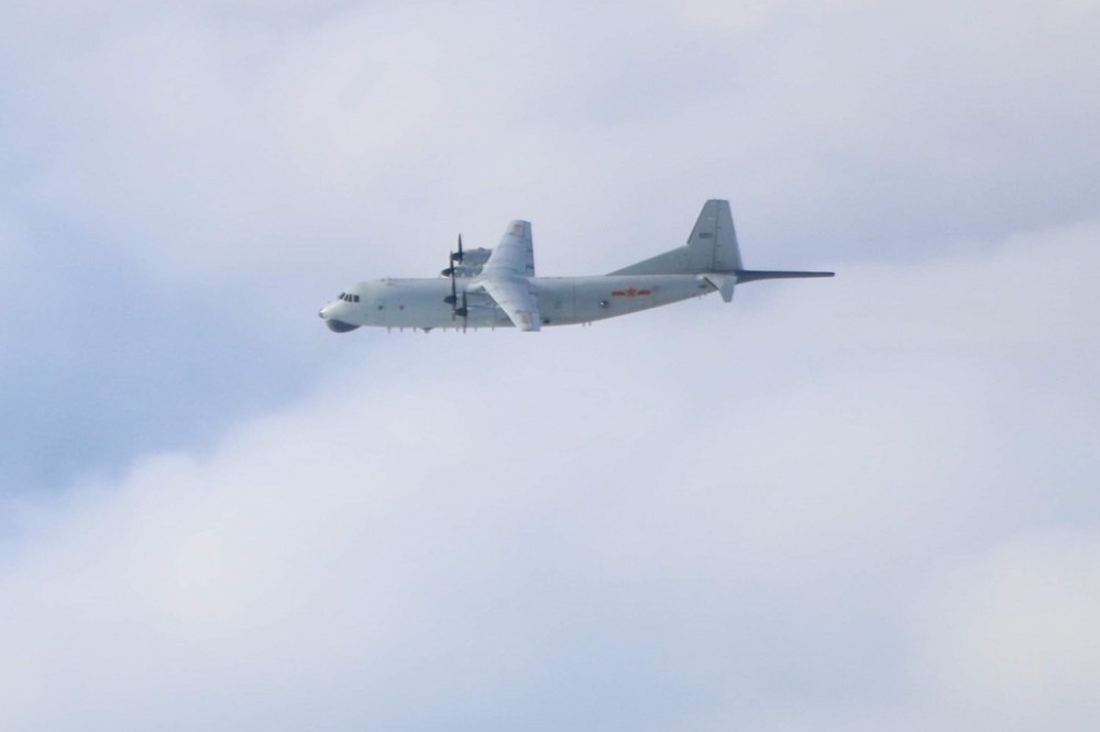 解放軍派遣BZK-005無人機侵入我西南空域。（取自日本防衛省官網）