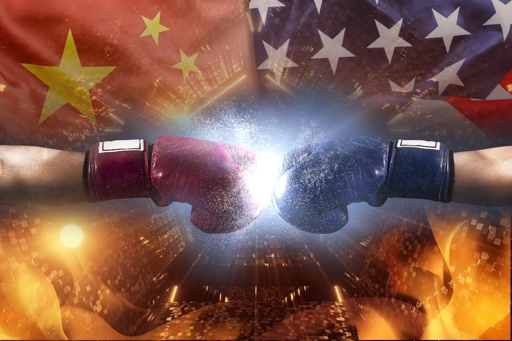 美國10月料更新針對中國的晶片出口禁令。（本報合成製圖）