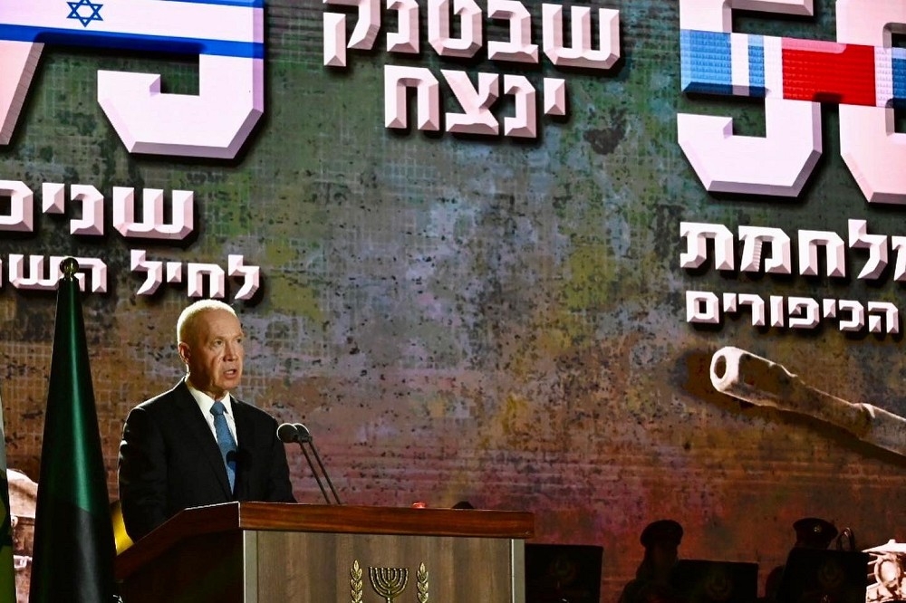 以色列國防部長葛朗特表示，已解除以色列國防軍對哈瑪斯作戰的所有限制，還強調「加薩未來將永遠不會恢復原貌」。（取自葛朗特X平台）