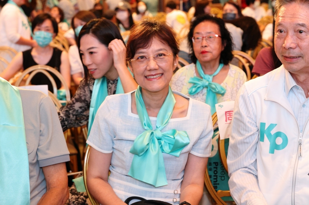 柯美蘭今天（12日）宣布獨立參選新竹市區域立委。（資料照片／陳愷巨攝）