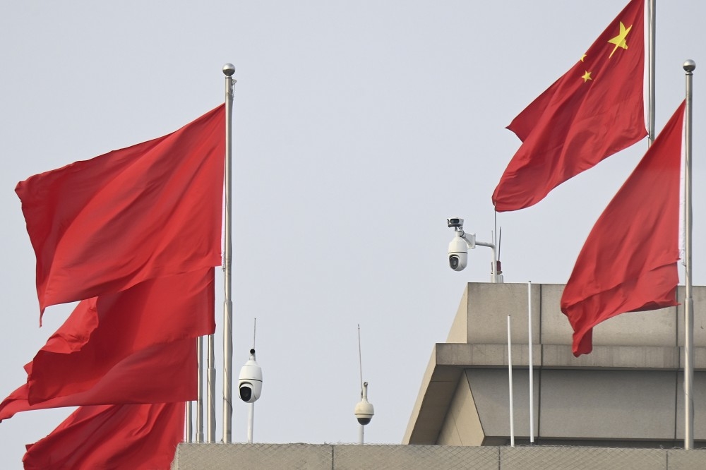 中國國安部表示，美國才是「國家安全」的濫用者。圖為北京首都機場。（美聯社）