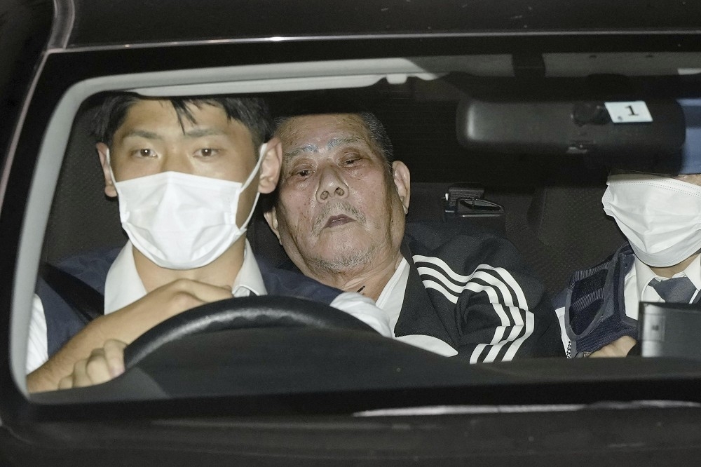 埼玉縣槍擊案的86歲槍手鈴木常雄昨晚被捕。（美聯社）