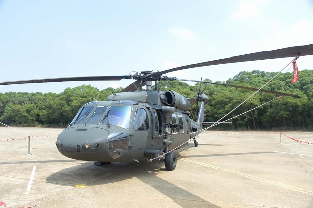 UH60M黑鷹直升機所使用的T700發動機商維案，由長榮航太順利拿下。圖為UH60M黑鷹直升機。（資料照片／張哲偉攝）